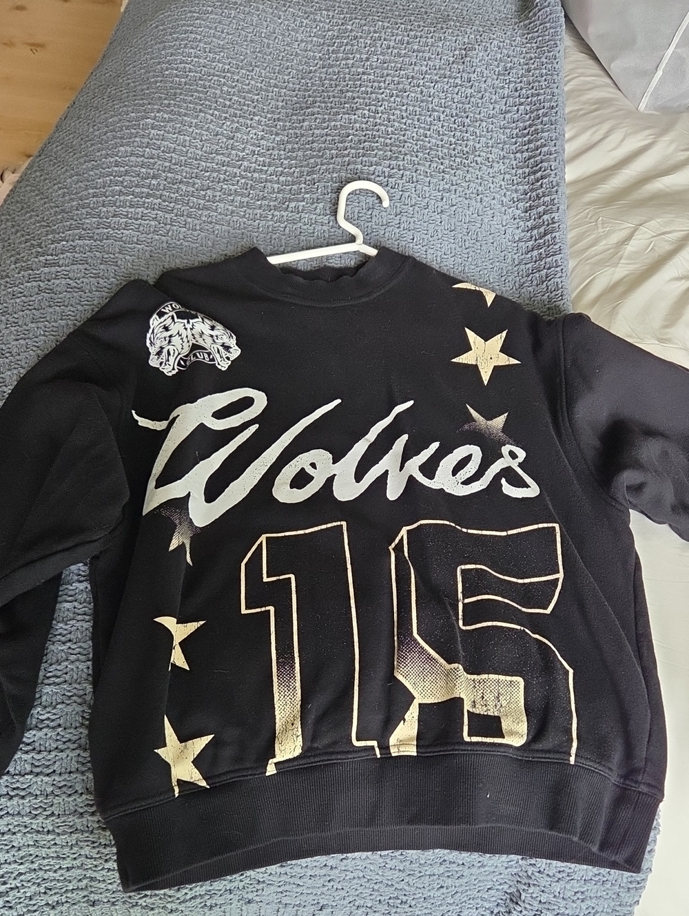 Womens Darcsport Black Graphic Sweatshirt